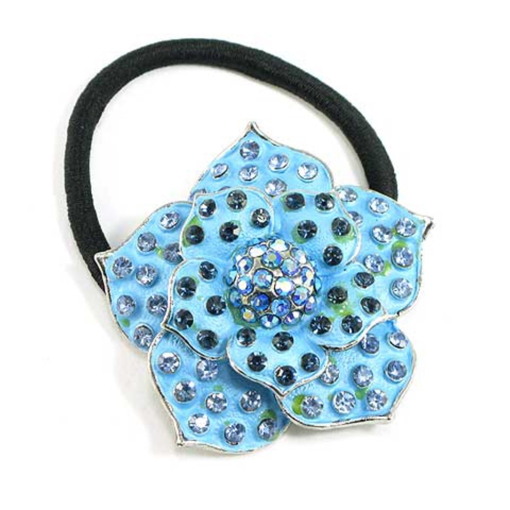Flower Ponytail Holder